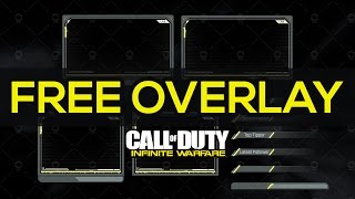 FREE OVERLAY! Call of Duty: Infinite Warfare Theme - ANIMATED Overlay Also Available!