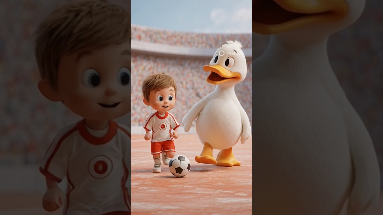 When a Little Boy Plays Football With a Giant Duck 🦆⚽ | Cutest Scene Ever | Part 6