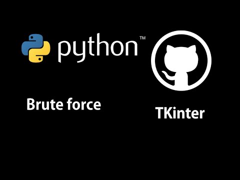 this is a simple Brute Force in python