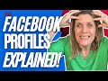 How do i know if im using my business page or profile  on facebook