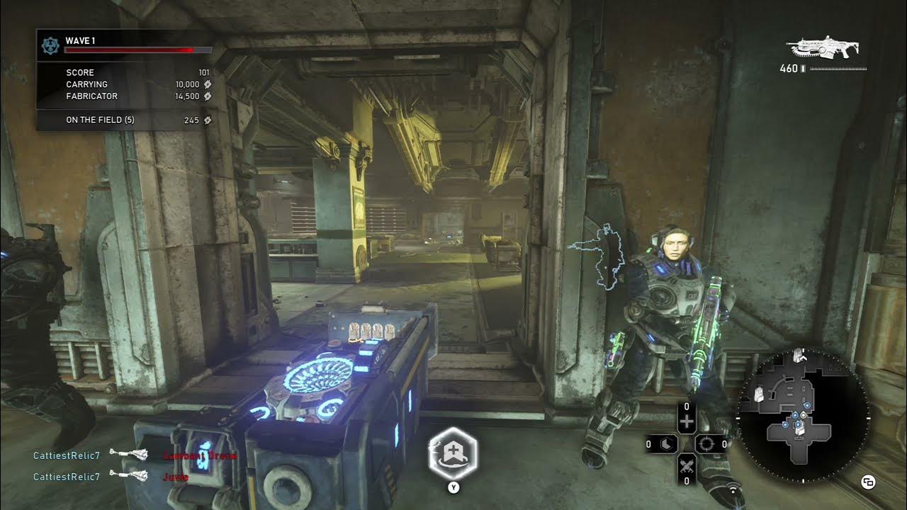 Gears 5, Atrium, Inconceivable, Combat Medic HORDE FRENZY, Jinn Jinn