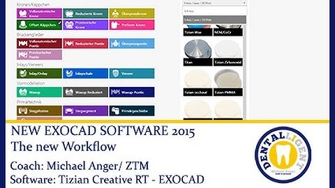 EXOCAD SOFTWARE DENTAL - CAD/CAM- English Teaser -The new Workflow - Exocad