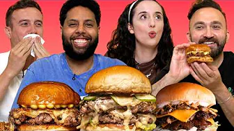 We Try Each Other's Burger Orders