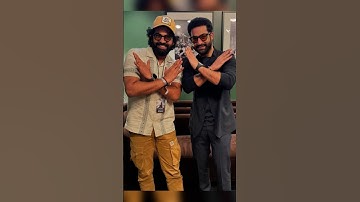 Jr NTR with S S Karthikeya 😍 #tollywood #shortsfeed #telugu #jrntr #rajamouli #ssmb #movie