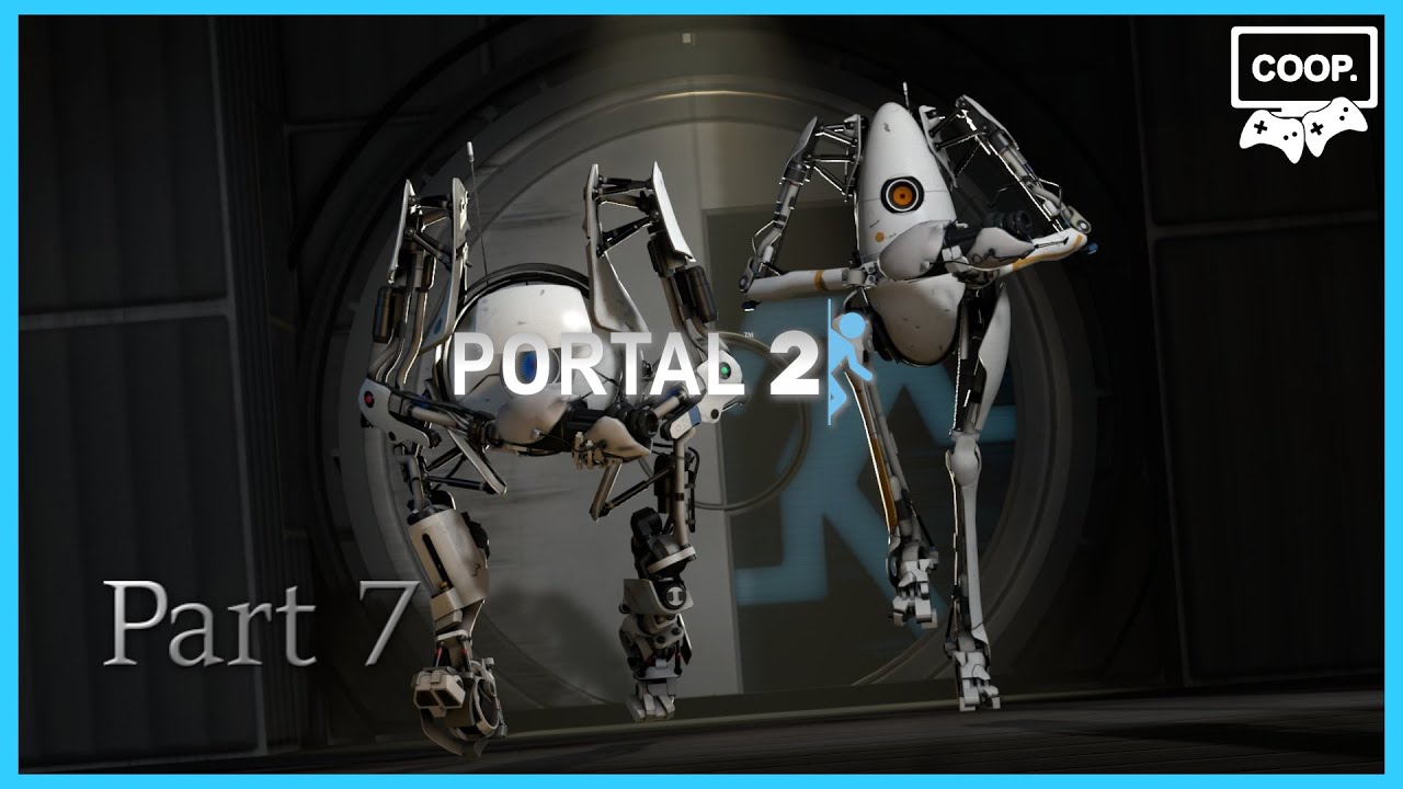 Portal 2 Co Op - Part 7 - Teststrecke 4 - Teil 2 - YouTube