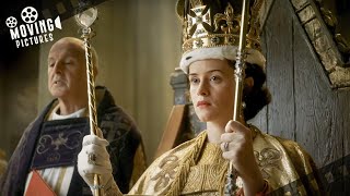 Queen Elizabeth's Coronation Ceremony | The Crown (Claire Foy, Matt Smith)