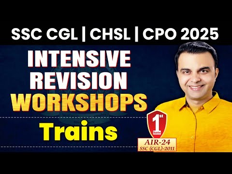 TRAINS 🚂 Time Speed Distance Concepts, Tricks & Formulas for SSC CGL, CHSL, CPO Exams by RAJA SIR