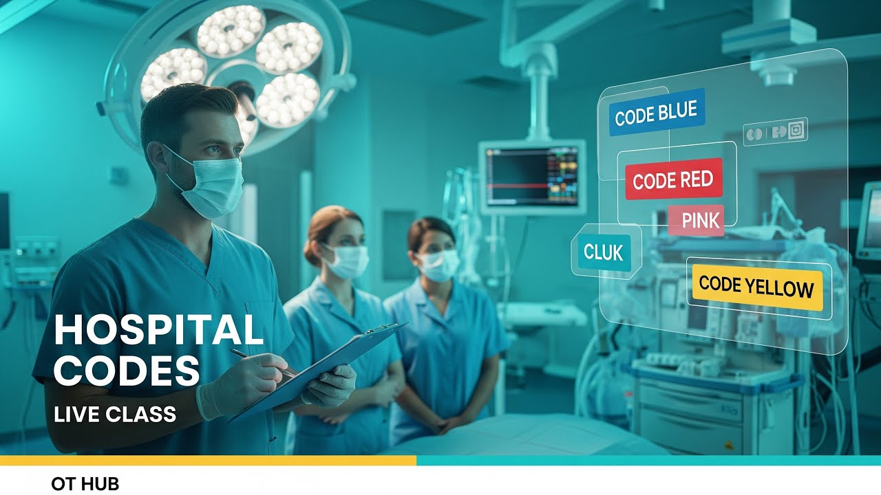 Code Calling Hospital Hospital Emergency Codes Explained | OT Technician Live Class - YouTube