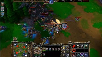 1 (Undead) vs 3 Insane Computers (All Orc) | Warcraft 3 Reforged