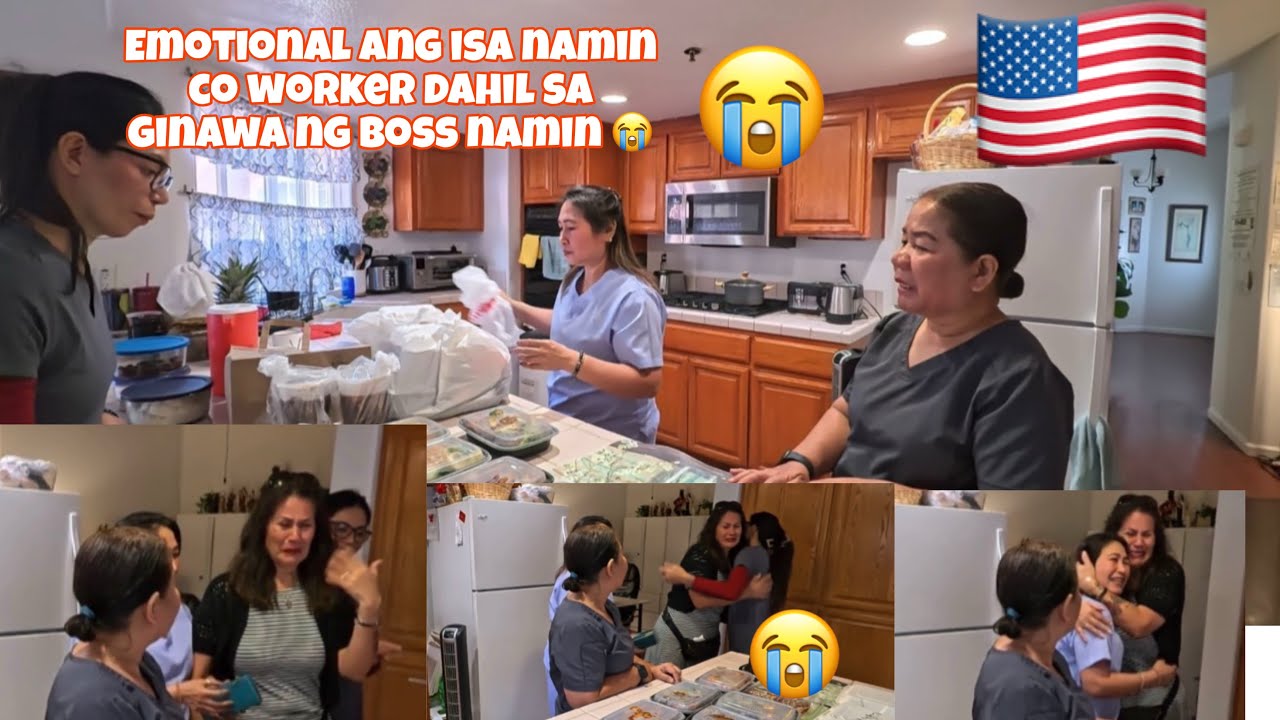 GRABI ANG IYAK NG ISA NAMING KA TRABAHO DAHIL SA GINAWA NG BOSS NAMIN 😭🇺🇸🇵🇭