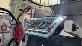 Industrial Aluminium Scaffold Tower Welding