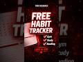 Most People Fail Because They Don’t Track Their Habits 🧐. Link in Description 🤗