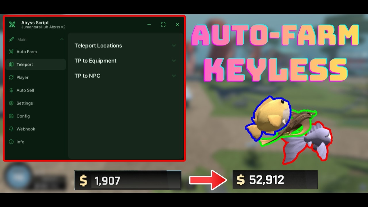 [NEW] ROBLOX ABYSS SCRIPT | AUTO FARM | ESP | TELEPORT | KEYLESS ...