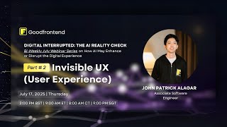 DIGITAL INTERRUPTED Part 2: Invisible UX (User Experience - Recording