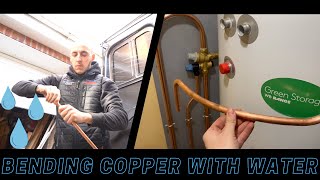 HOW TO BEND COPPER PIPE WITH WATER