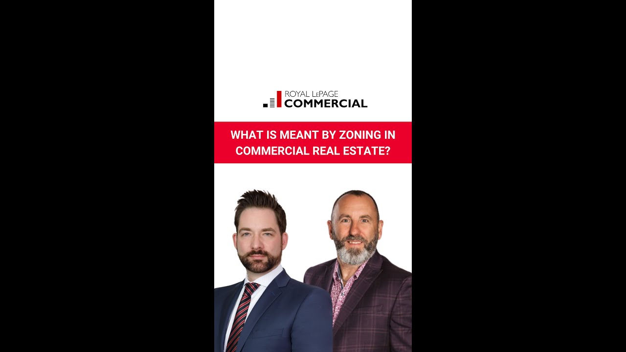 What is meant by zoning in commercial real estate?