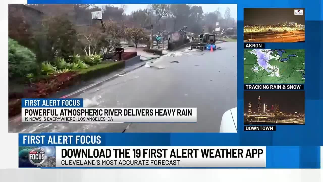 Wild Weather: Heavy rain in Los Angeles - YouTube