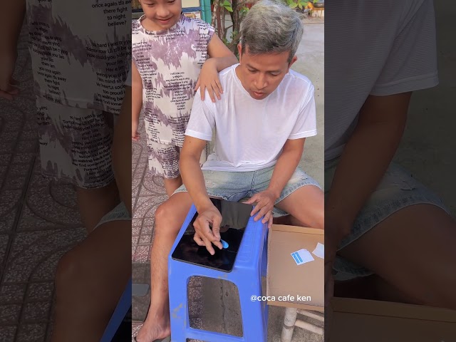 Dán kính cường lực cho con nhe #kenfamily