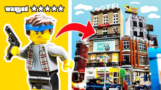 I BUILT A GTA LEGO CITY - YouTube