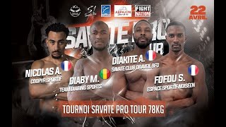 S1 Savate PRO III - Stéphane Fofou vs Alexis Nicolas