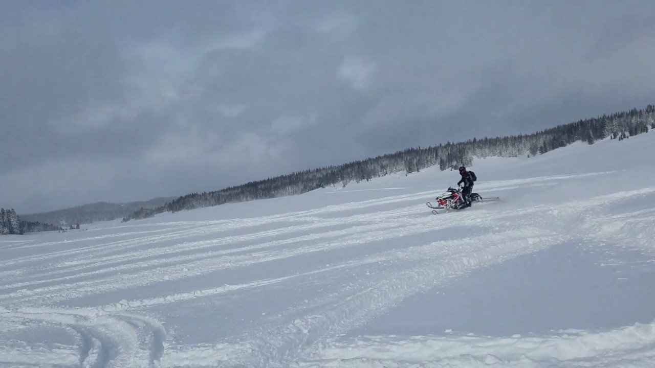 Snowmobiling in Dubois, WY YouTube