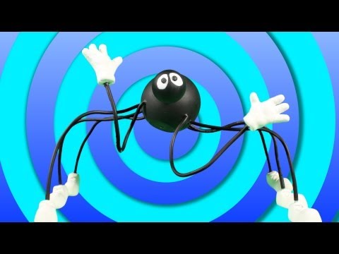 Itsy Bitsy Spider - Childrens Song - Stop Motion Animation