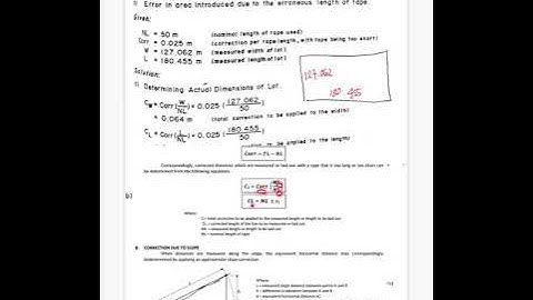 Measurement with Tape (Notes 2 Problem 1)