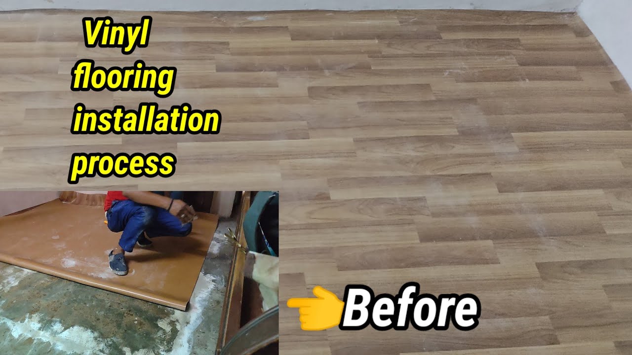 Vinyl flooring installation process How to install vinyl flooring