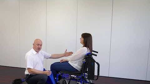 Repositioning a seated client - using a slide sheet