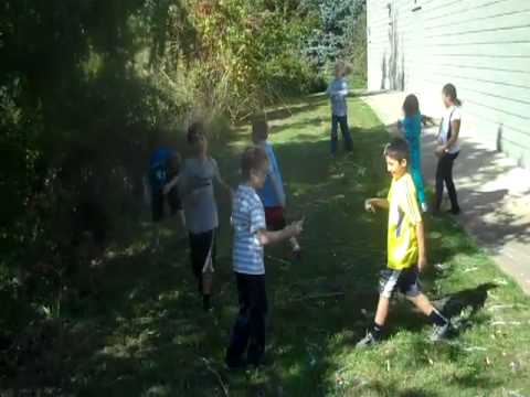 epic silly string battle