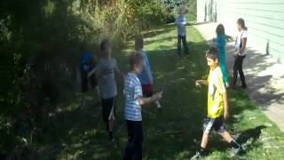 epic silly string battle