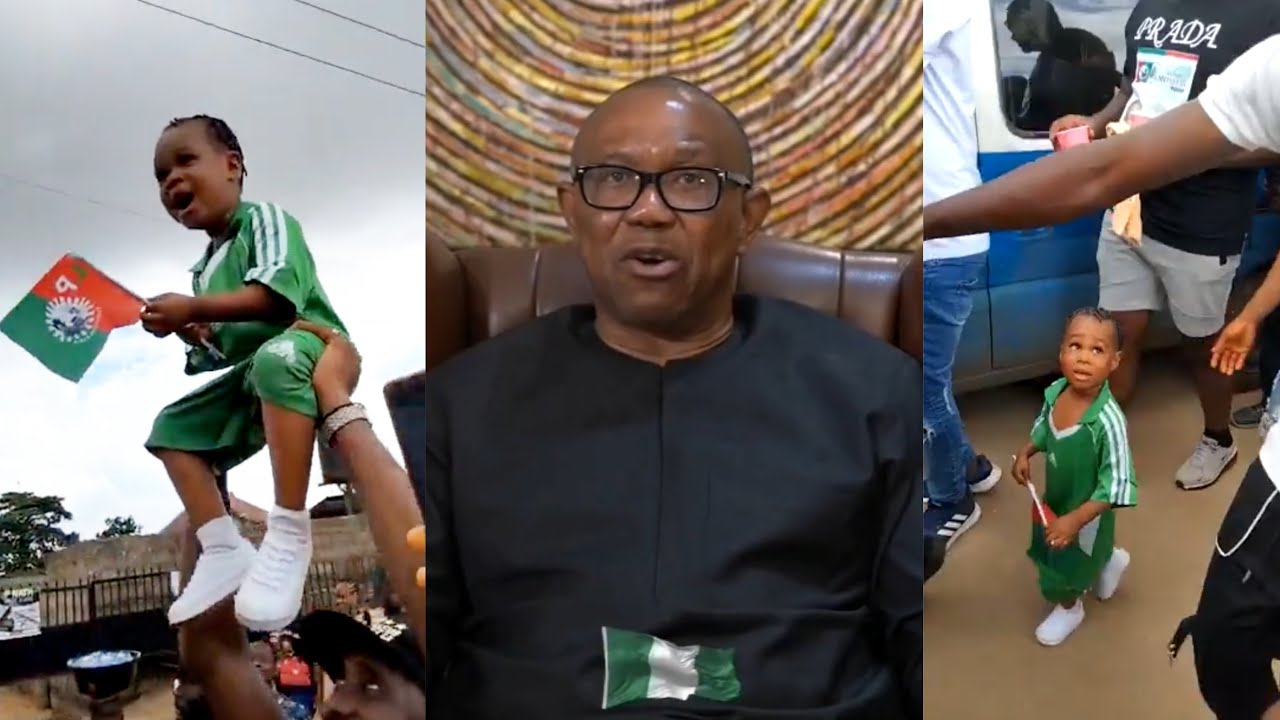 Peter Obi Reacts To Viral Little Girl At Obi Rally As She Gets Lifetime Scholarship Till University!