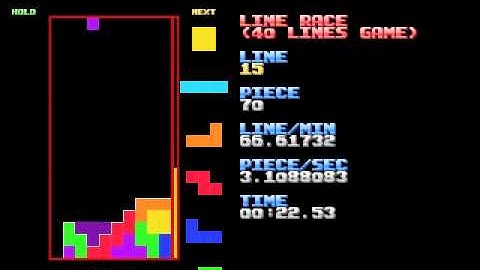 Tetris: 40 Lines - 32.78 seconds