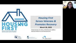 Housing First Serves Veterans & Promotes Recovery