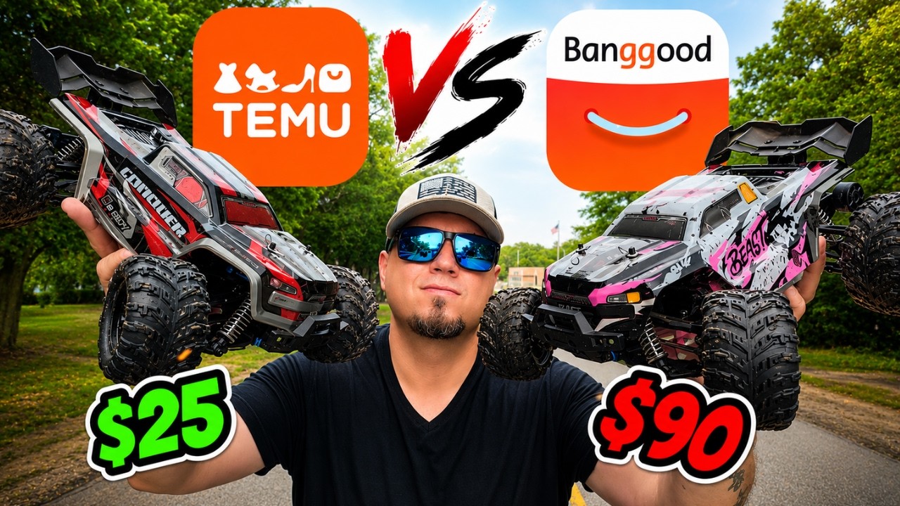 Buying a Brushless RC Monster Truck on Temu vs Banggood! ZLL SG618
