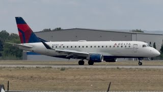 Delta Connection (SkyWest) Embraer E175LR Landing In Idaho Falls [N254SY]