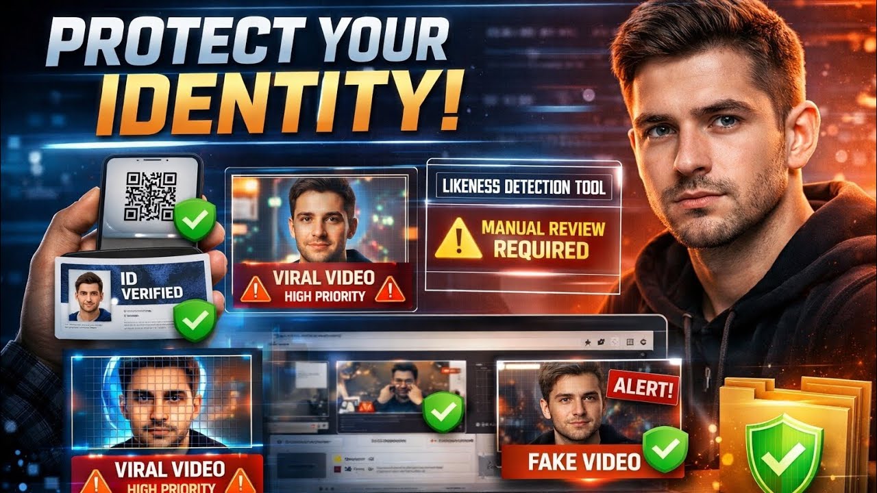 YouTube Likeness Detection Explained | Protect Your Face, Identity & Channel with AI Tools