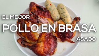 Receta del Mejor Pollo en Brasa / Asado + Mojo de Ajo y Bollitos Aliñados / Cesar Gonzalez Cocinero