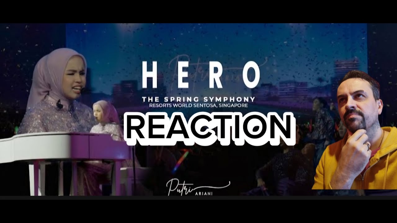 HERO - ALAN WALKER, PUTRI ARIANI COVER REACTION