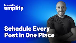 Amplify 101 — How to Schedule Social Media Posts with the Social Planner
