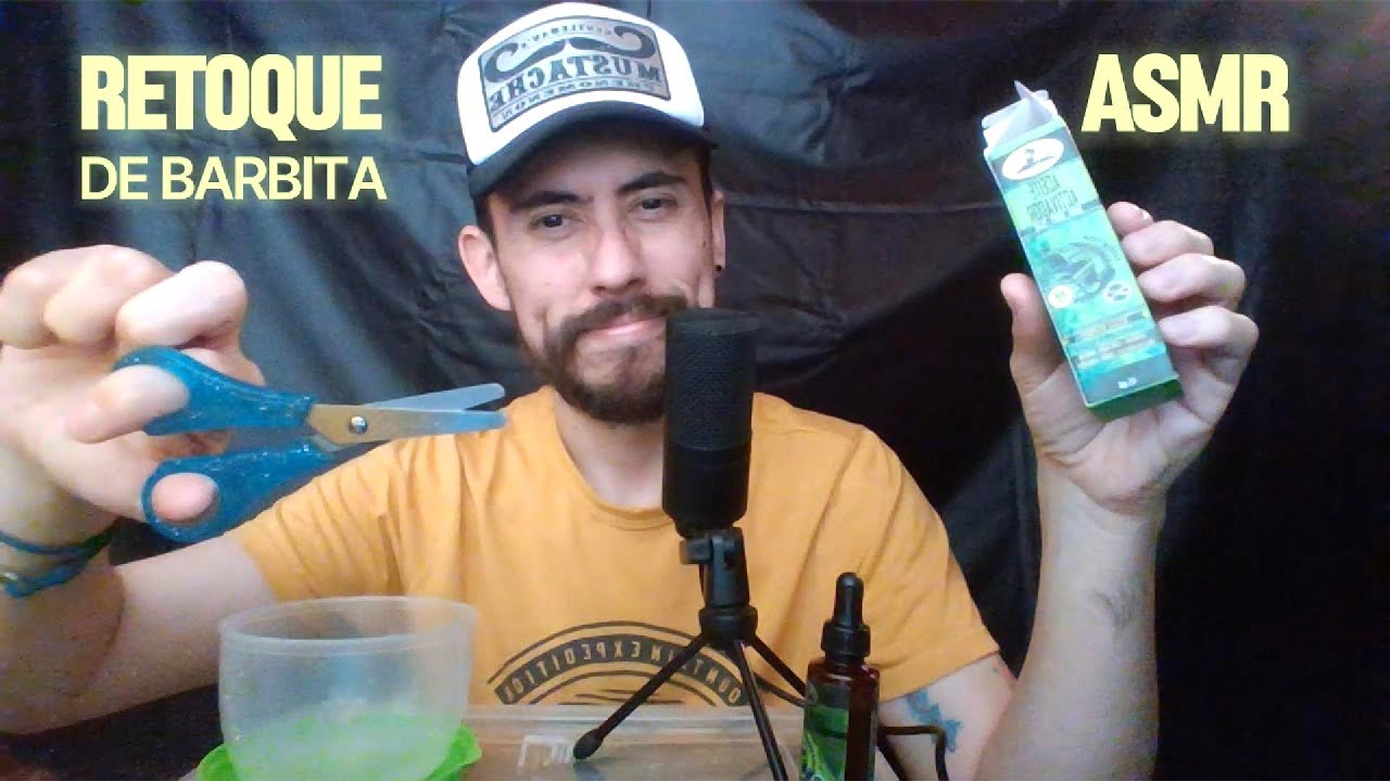 Retoque semanal de barbita - ASMR - YouTube