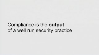 AWS re:Invent 2016: Lessons from a Chief Security Officer: Achieving Continuous Compliance (SAC201)