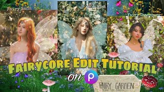 How to Edit Aesthetic Fairy Wings on PicsArt | Aesthetic Fairycore Edit Tutorial screenshot 3