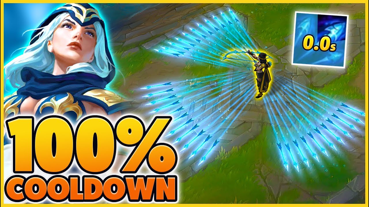 RIOT KEEPS BREAKING ASHE... (100% CDR) - BunnyFuFuu | League of Legends
