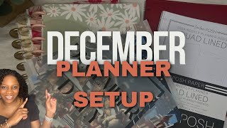 December 2024 Planner Setup | Frankenplanner | Christmas Planner Setup | Monthly Planner Reset
