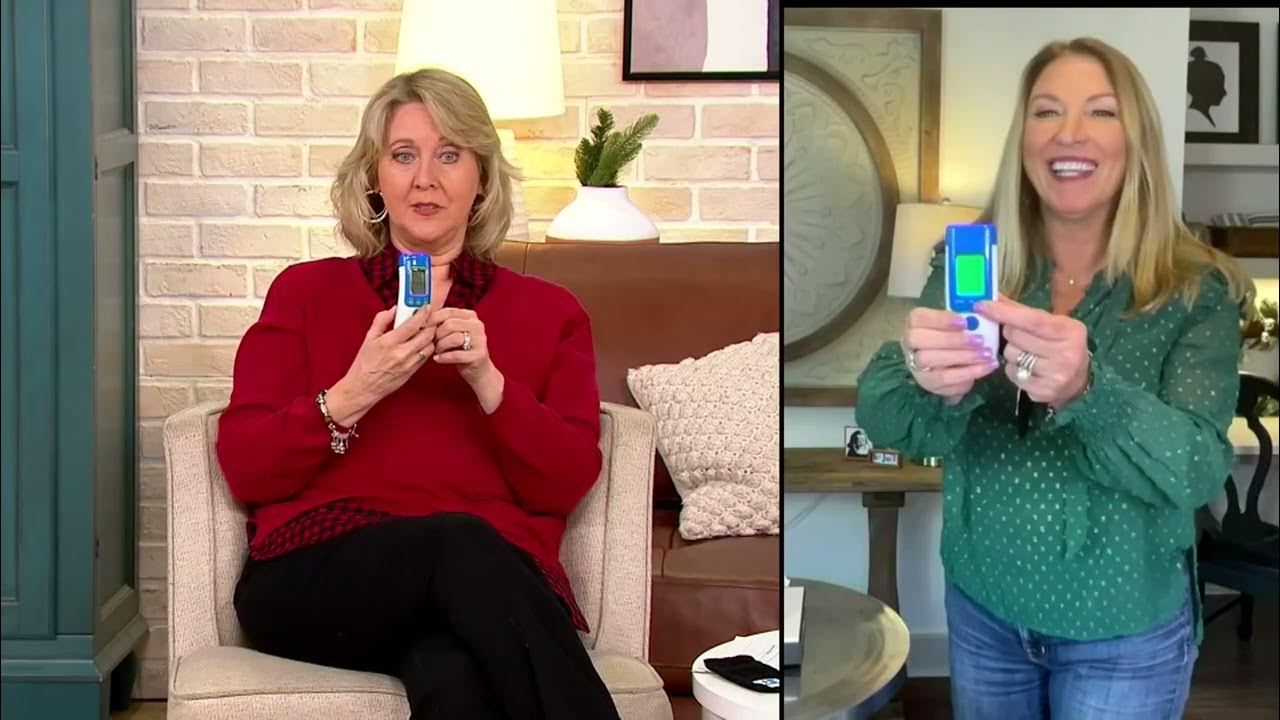 Homewell Essentials NoTouch Digital Thermometer on QVC YouTube