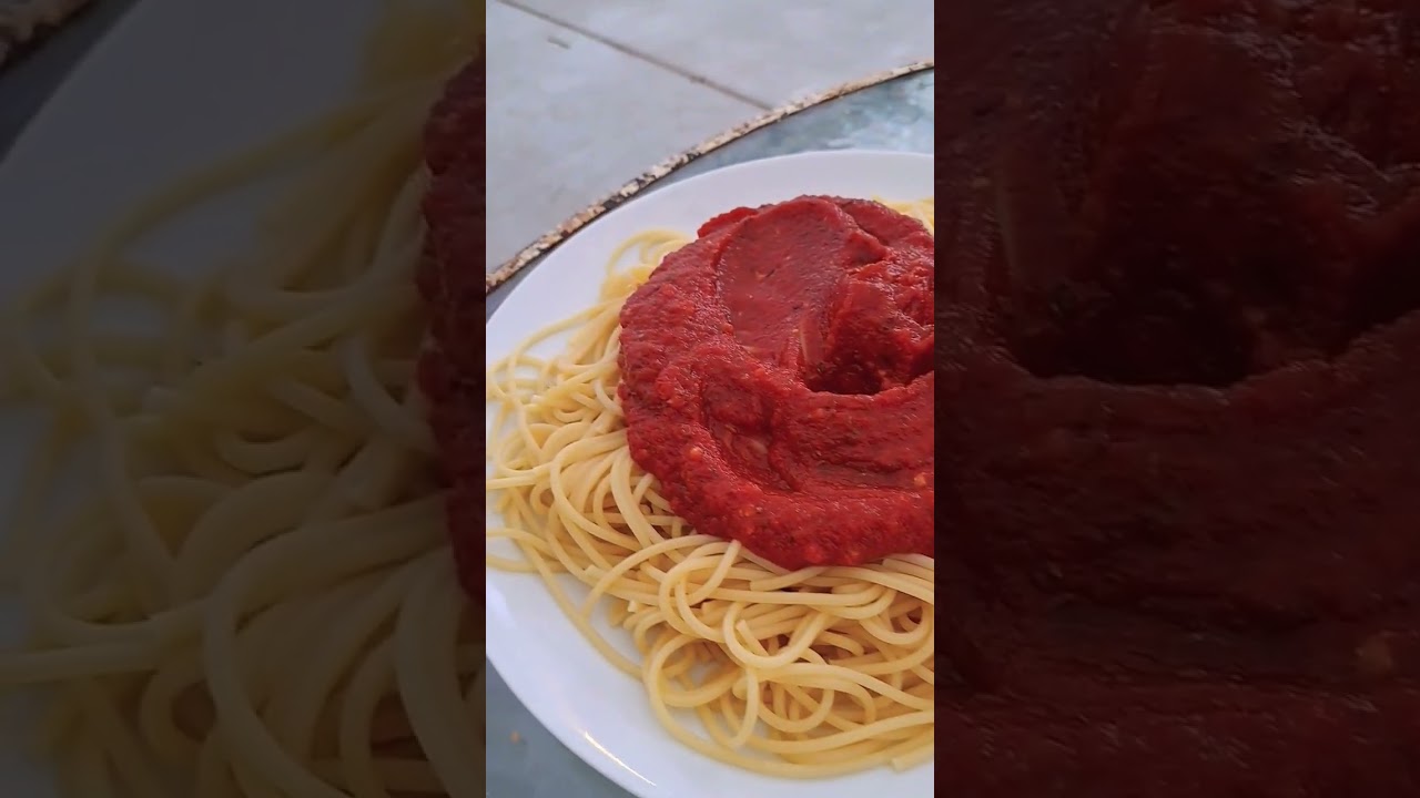 Вот это ужин! Двухминутные спагетти с соусом для пасты!