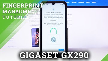 How to Set Up a Fingerprint in GIGASET GX290 – Fingerprint Unlock Settings