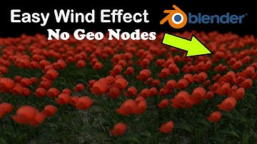 Tutorial - Easy Plant Wind  - Blender
