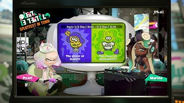 Splatoon 2 Flight vs Invisibility Pearl and Marina Splatfest Announcement Nintendo Switch